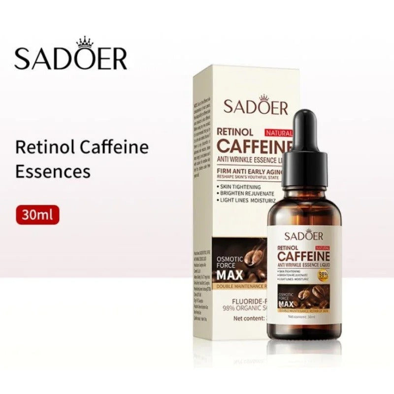 ✨SERUM RETINOL + CAFEÍNA REJUVENECEDOR ☕🌟